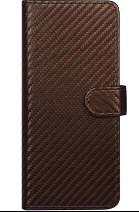 Чохол д/смарт. TOTO Book Carbon Fiber Universal Cover 5.5-5.7" Brown