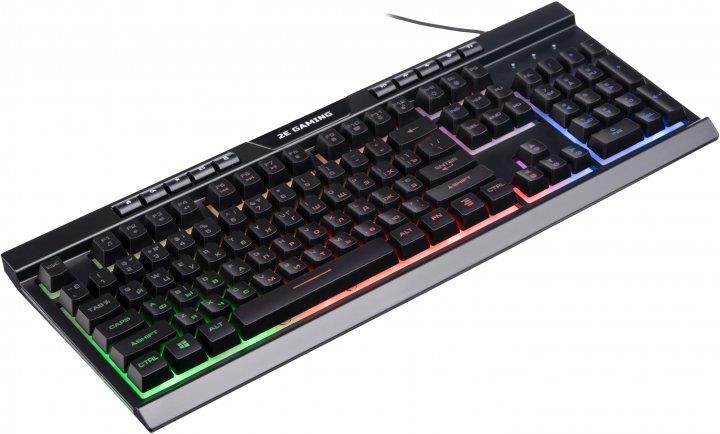 Клавіатура комп. 2E GAMING KG300 LED USB Black UKR