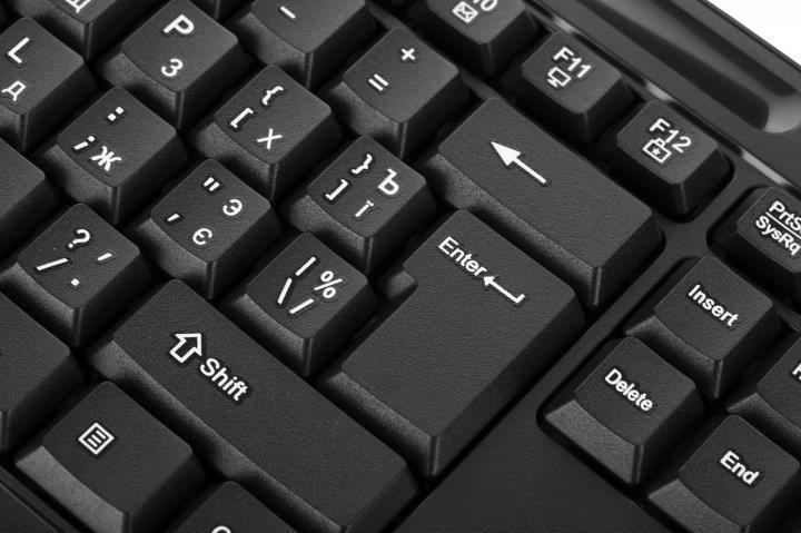 Клавіатура комп. 2E KM1040 USB Black