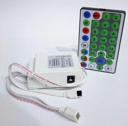 Контролер 5050RUN д/LED-стрічки+пульт+штекер