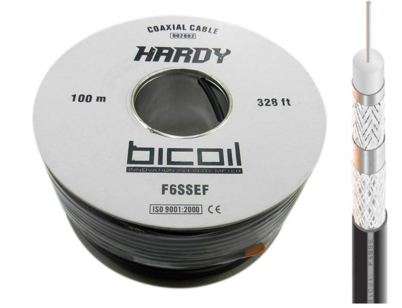 Кабель коаксіальний BICOIL Hardy F6SSEF CCS