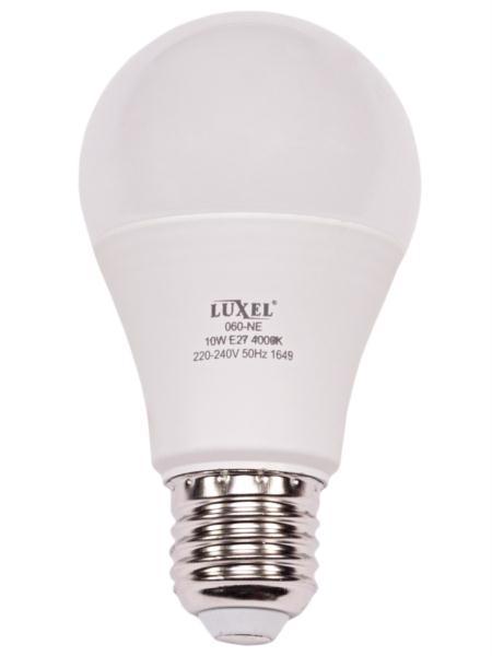 Лампа диод. A60 10W E27 4000K LUXEL Eco (060-NE)