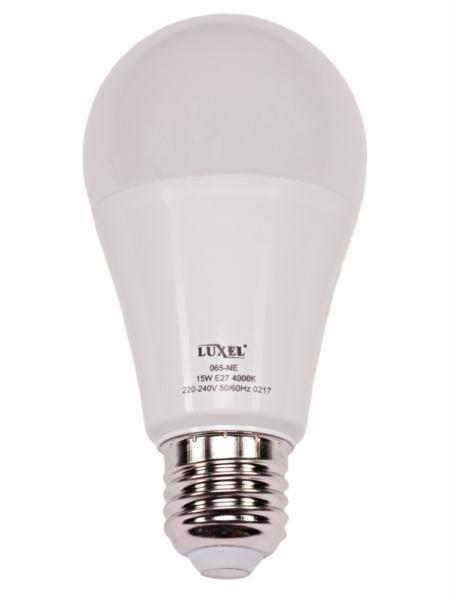 Лампа диод. A60 15W E27 4000K LUXEL Eco (065-NE)