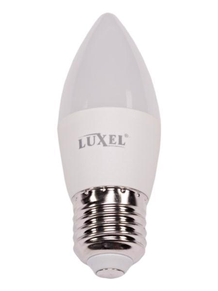 Лампа діод. C37 6W E27 4000K LUXEL Eco (047-NE)