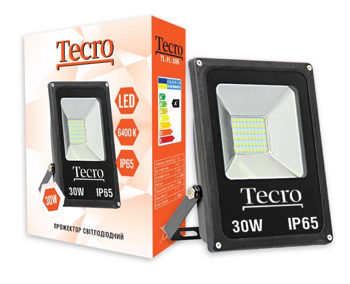 Прожектор led TECRO 30W 6400K slim TL-FL30B