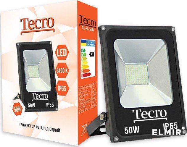 Прожектор led TECRO 50W 6400K slim TL-FL50B