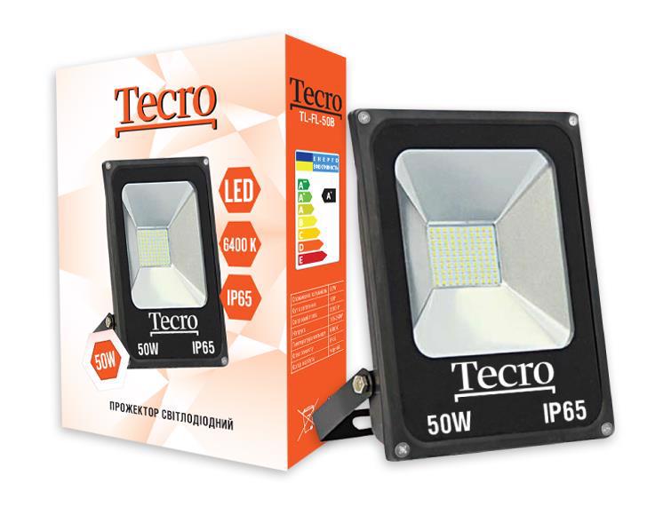 Прожектор led TECRO 50W 6400K slim TL-FL50B