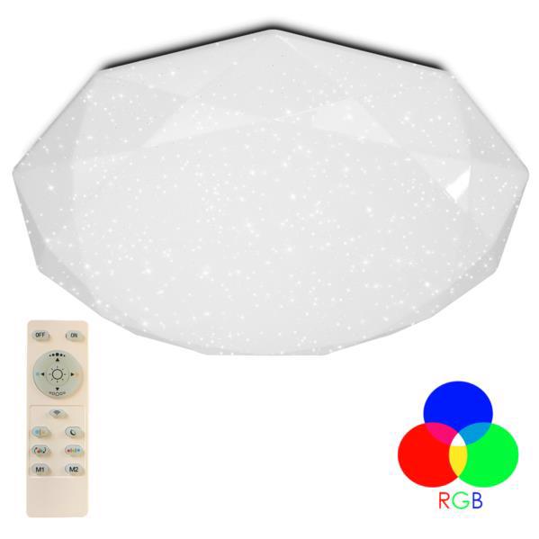 Светильник led smart LUMINARIA Almaz 25W RGB R-330-Shiny