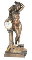 Сувенир Часы "Афродита" бронза FR-1217bt