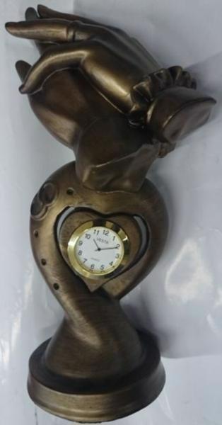 Часы "Вместе" 31*12см бронза FR-1204BL