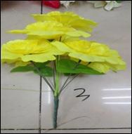 Квітка штучна букет КВК Нарцис 1413