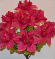 Квітка штучна букет Когутки 57см