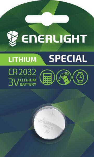 Батарейка ENERLIGHT Special Lithium CR2032 2567