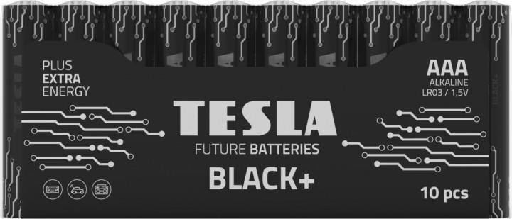 Батарейка TESLA Black+ Alkaline LR03 AAA (10шт блістер) 6682