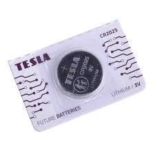 Батарейка TESLA Lithium CR2025 3V (1шт блистер)