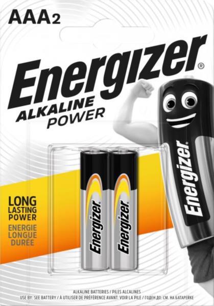 Батарейка ENERGIZER AAA Alk Power 2шт