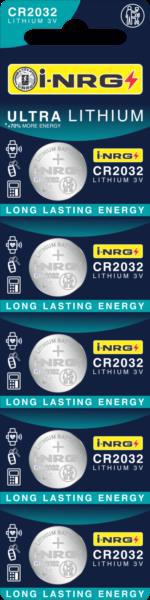Батарейка I-NRG CR2032 (1шт блистер)
