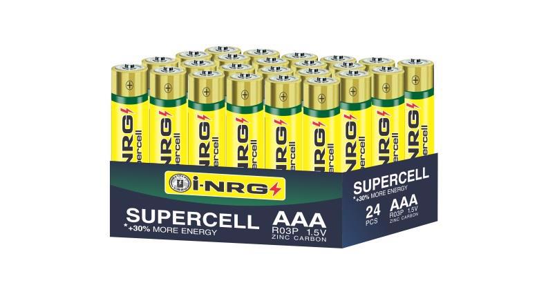 Батарейка I-NRG Supercell AAA (4шт шринка) Box