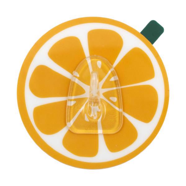 Крючок д/ванной ARINO Апельсин пласт. силикон оранжевый (57583)