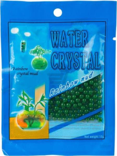 Гидрогель декоративный WATER CRYSTAL зеленый 10г