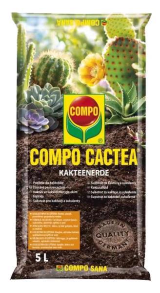 Торфосмесь COMPO Cactea для кактусов 5л 1221