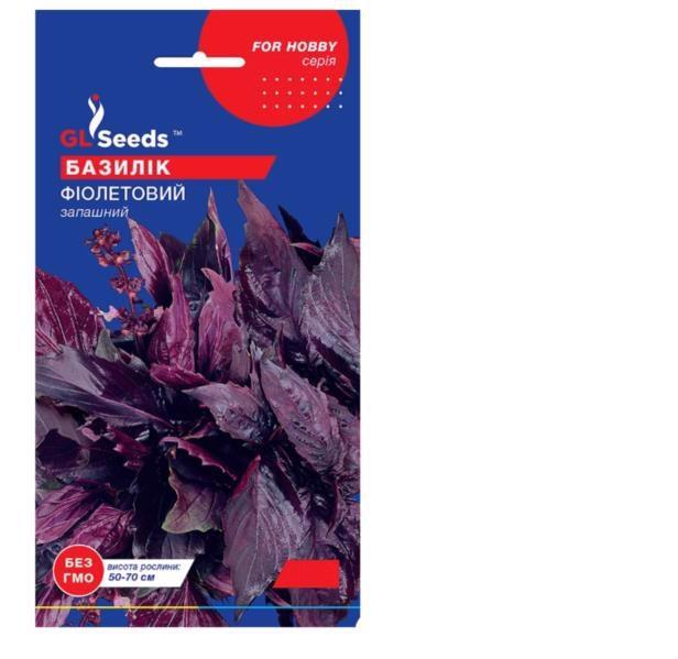 Семена GL SEEDS Специи Базилик фиолетовый 3г/5г