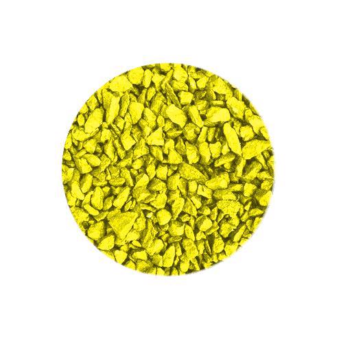 Камень декоративный NOVOGRAN 10*15мм желтый 10 кг
