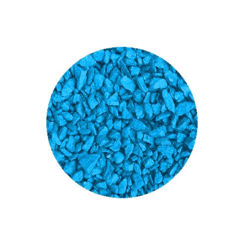 Камень декоративный NOVOGRAN 10*15мм синий 10 кг