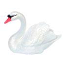 Фигура садовая Лебедь №3 белый 30см гипс