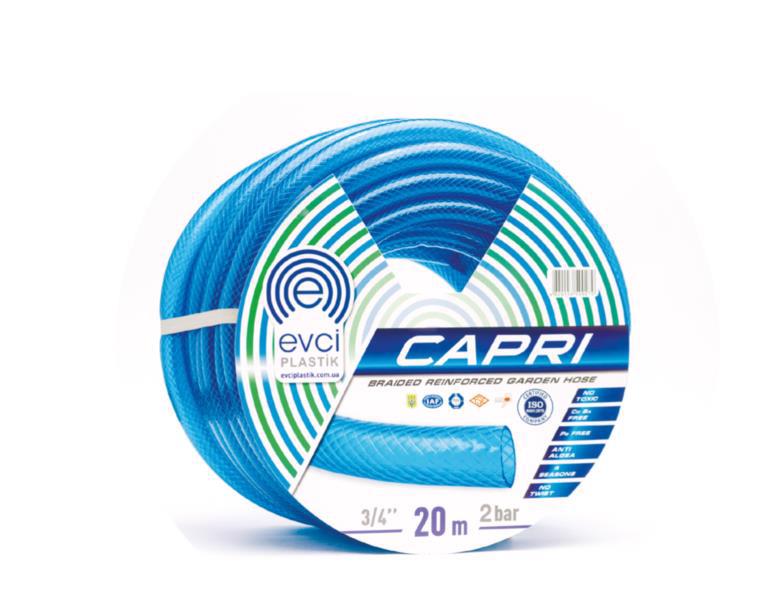 Шланг д/поливу EVCI PLASTIK Capri 1/2" 20м