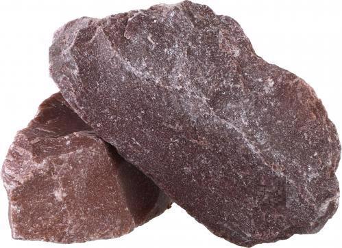 Камінь д/сауни БАНЬКА Малиновий кварцит (100-150мм) 20кг 80535376
