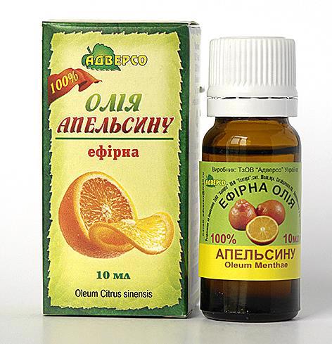 Олія ефірна АДВЕРСО апельсинова 10мл