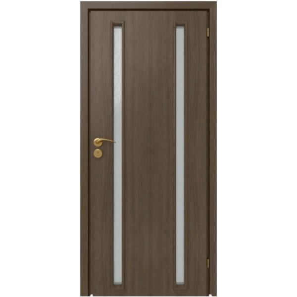 Двері ДВП "Купава-04" горіх 60см ліва