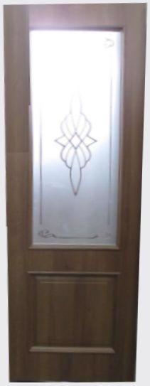 Дверное полотно "Вилла" ПВХ Делюкс золотая ольха 600 +Р1