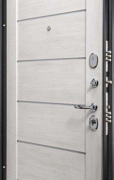 Дверь вх. МДФ/МДФ Porta S3 4.Л22 graphite pro/nordic oak 880*2050 R