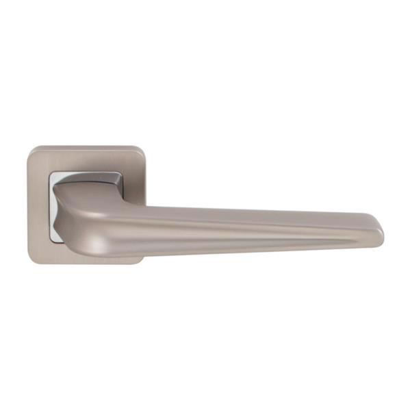 Ручка дверна RDA Garda хром/сатін нікель 49057