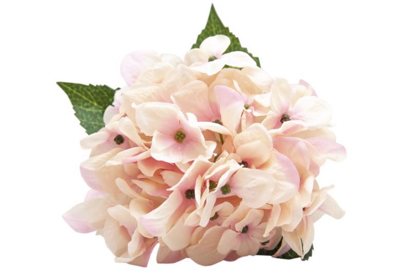 Цветок декор. ветка DEVILON Гортензия розовая 35см 630997