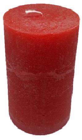 Свічка циліндр FEROMA CANDLE d7.0*15см червона С715-125