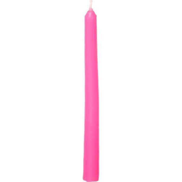 Свічка столова FEROMA CANDLE 30см рожева ST30-1777