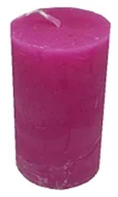 Свічка циліндр FEROMA CANDLE d7.0*7.5см рожева С775-1777
