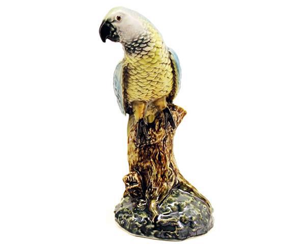 Статуетка ЖИВА ГЛИНА Папуга жовтий 19см СКЛ-14-2