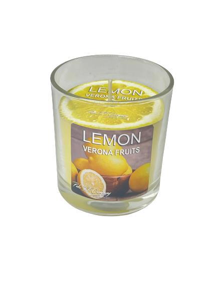 Свічка арома стакан ПАКО ІФ Verona Fruits Лимон 125г 227