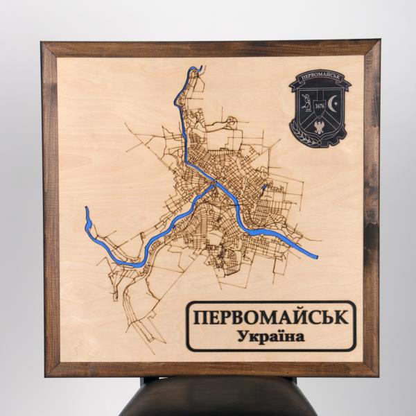 Карта декор. Первомайськ 40*40 MDU037
