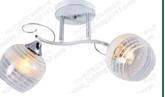 Люстра стел. ONE LED 1120/2 WH+CR E27*60W