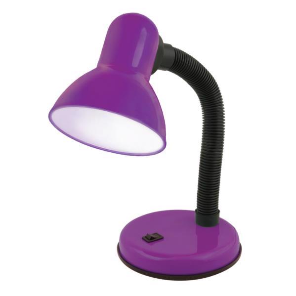 Лампа наст. офис. LUMANO LU-LN-2222 60W E27 фиолет.