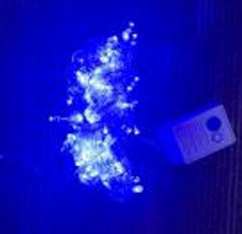Гірлянда ел. 100LED Ліхтарики "Намисто" синя 9.0м IMP JS-18