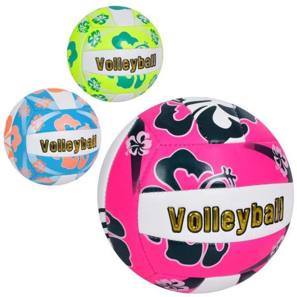 Мяч волейбольный ПВХ, 3цветов MS3623