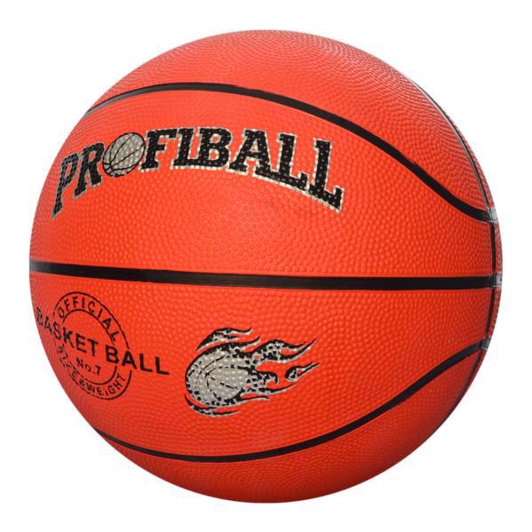Мяч баскетбольный р.7, резина, рисунок-печать VA-0001
