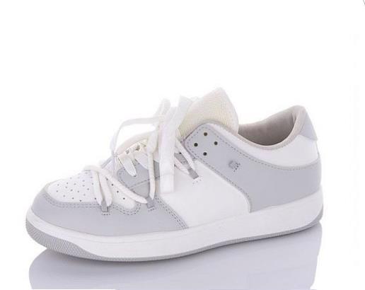 Кроссовки жен. Qq Shoes BK75 white-grey